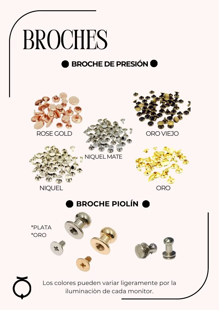 Broches y herrajes